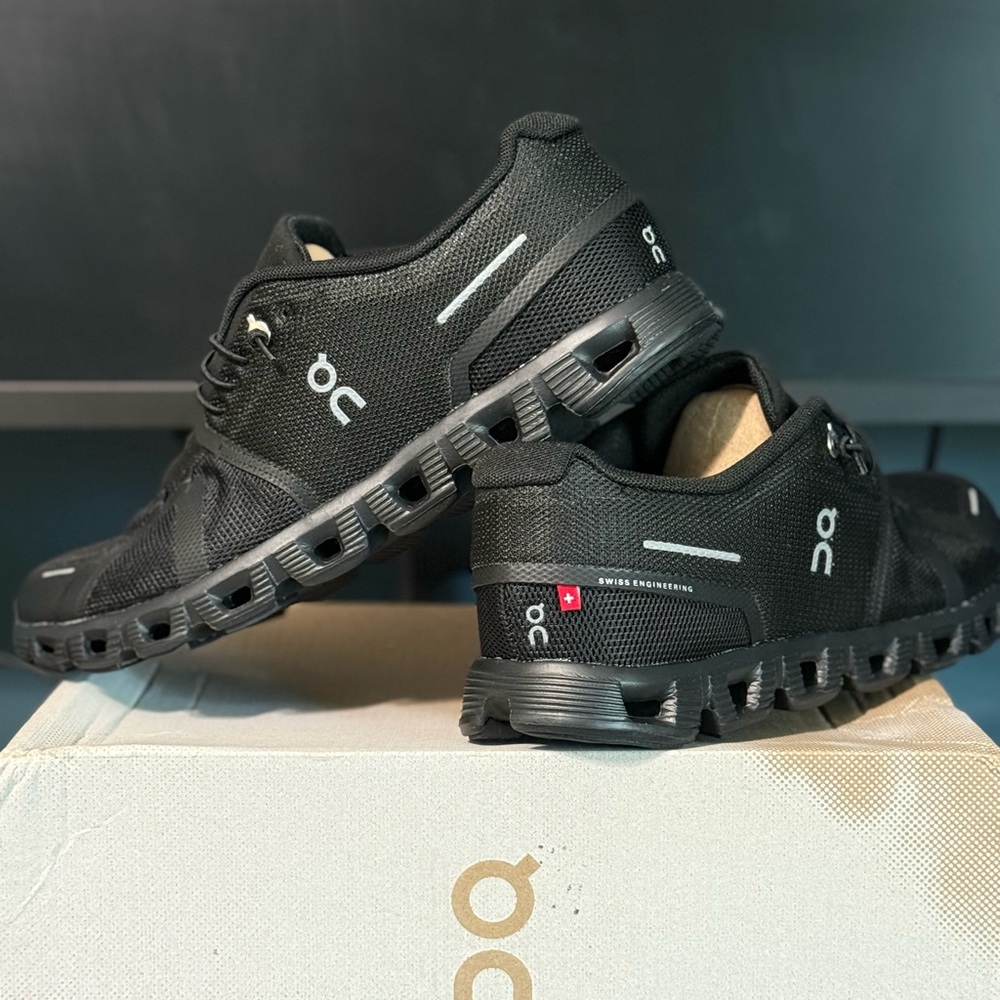 On Running Black Performance Sneakers